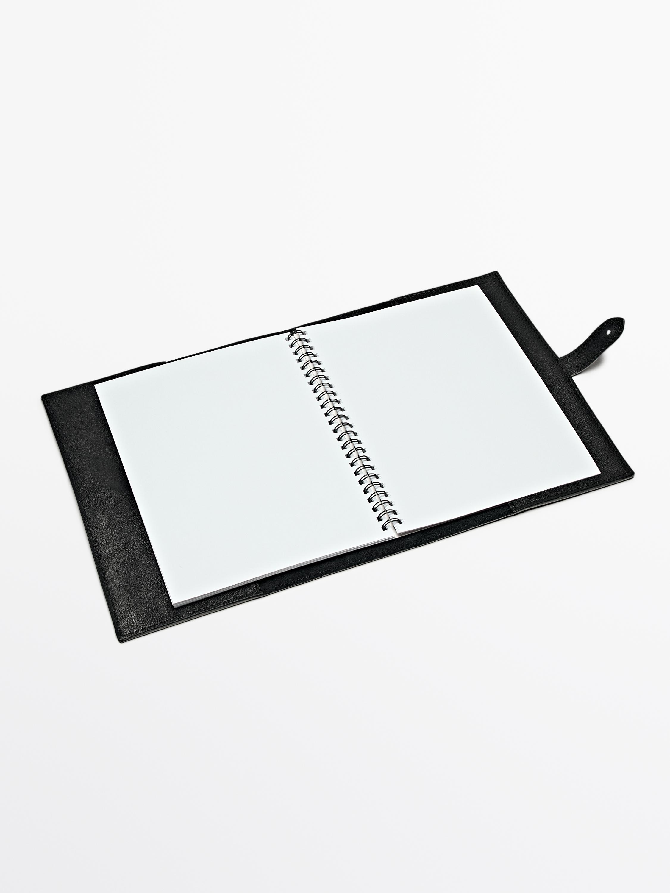 Nappa leather diary cover - Marina Abramovic